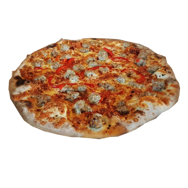 Pizza con Salsiccia